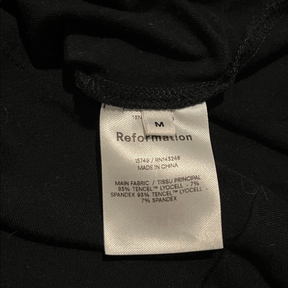 Reformation Black Sleeveless Dress - Picture 10 of 11
